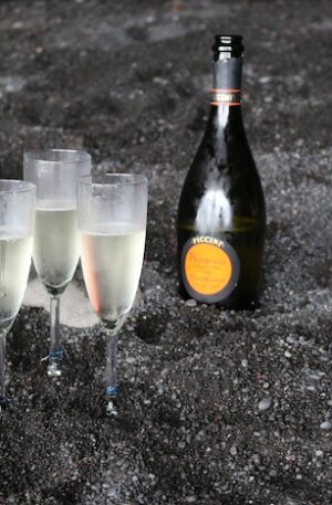 Une coupe de champagne